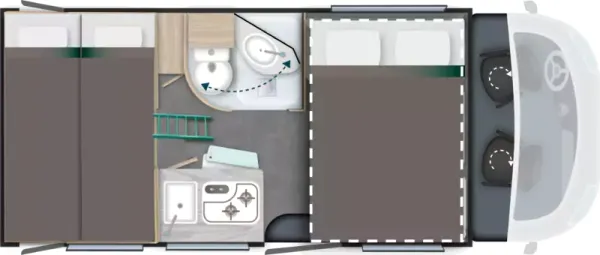 Nachtgrundriss Challenger S-Teilintegrierte S294 Sport Edition Nachtgrundriss Challenger S-Teilintegrierte S294 Sport Edition