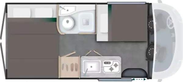 Nachtgrundriss Challenger Van V114 Break Edition