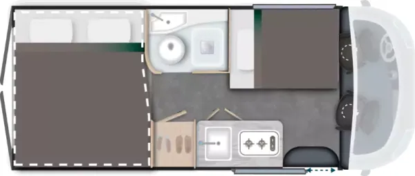 Nachtgrundriss Challenger Van V210 Sport Edition Nachtgrundriss Challenger Van V210 Sport Edition