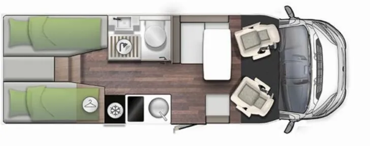 Grundriss Tag Forster T FT699EB Sonderpreis - Travel Line+Winterpack