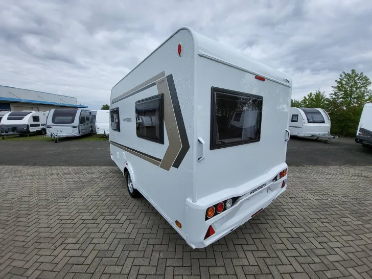 Frontal Hinten Weinsberg CaraOne 390 QD 3 x Paket/1350kg/Ambientelicht