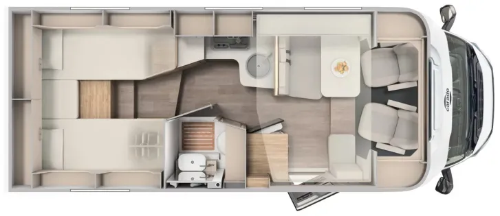 Fahrzeugbild Carado T338 pro+ *Hubbett*TV-Paket*Markise* #2