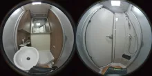 360° Innenansicht Carado T 135 Hagel-Schnäppchen!Hubbett|Markise|Aluräder