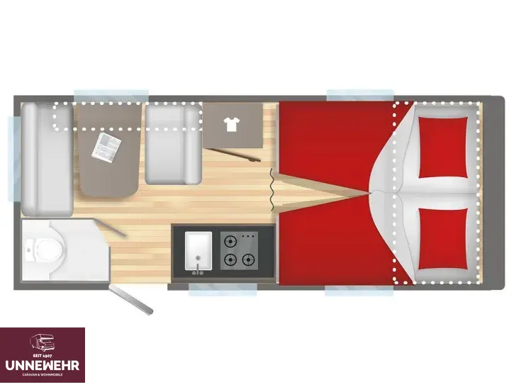 Fahrzeugbild Caravelair ALBA 472 Einzelbetten #4