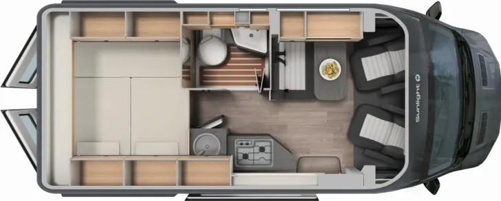 Grundriss Tag Sunlight Cliff 4x4 590 75-Jahre-Edition