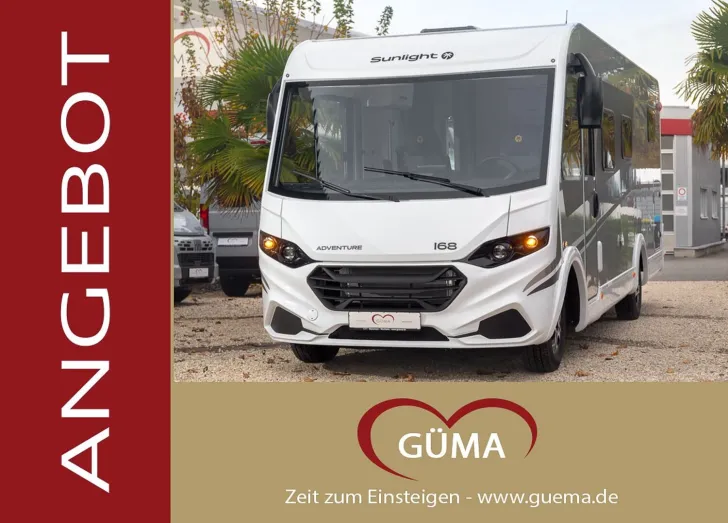 Fahrzeugbild Sunlight Adventure I 68 über 1100 KG Zuladung #1