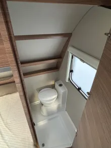 Toilette Weinsberg CaraOne 450 FU EDITION [HOT] Mod. 2025 ATC 1,4t Fahrradträg