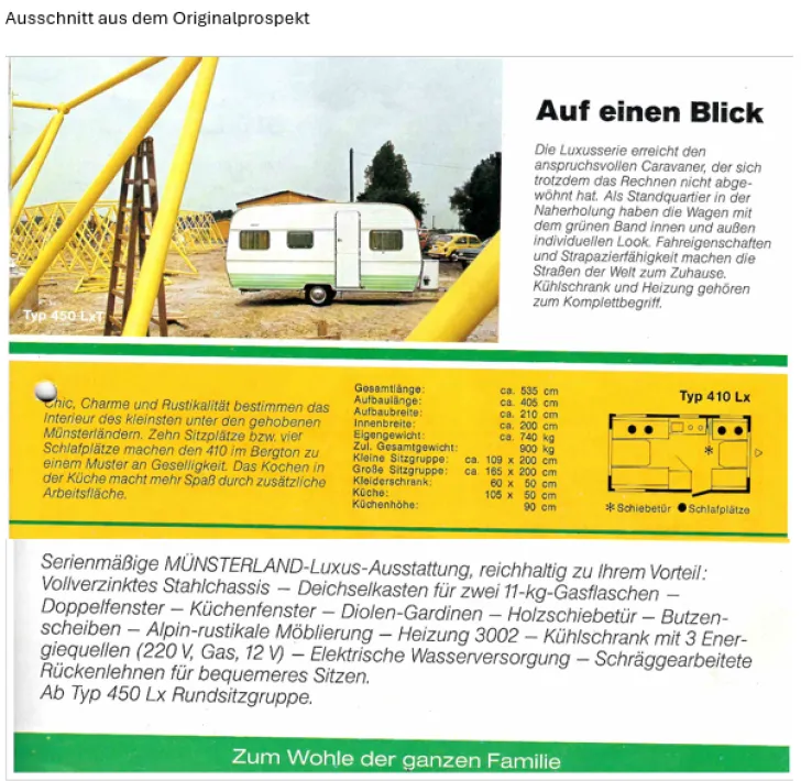 Grundriss Tag LMC Münsterland 420 TF