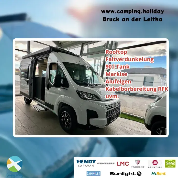 Frontal Vorne Sunlight Camper Van CLIFF 540 Adventure Edition RT