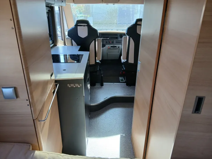 Grundriss Nacht Knaus C-Liner 550 Q - im Kundenauftrag