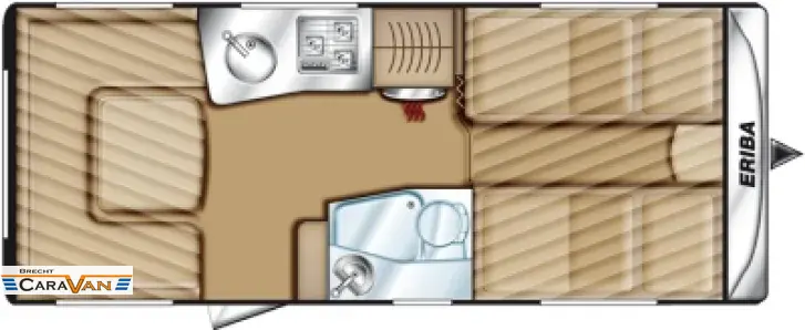 Grundriss Tag Hymer Eriba Nova 541 LuxusLine/Mover