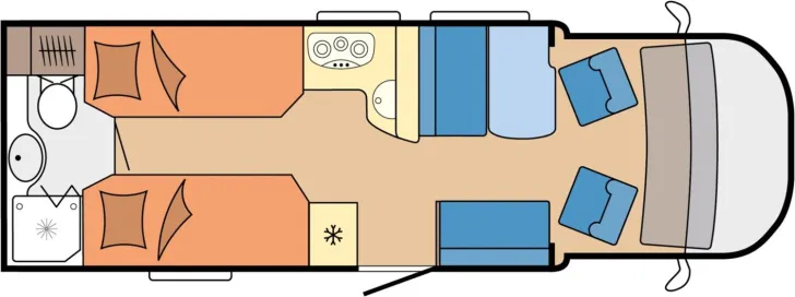 Fahrzeugbild Hobby Optima OnTour T70 E 1. Hand; AHK;FH; LTE; Duo CS #2