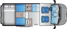 Grundriss Tag Sun Living V 60 DL - im Zulauf