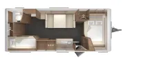 Grundriss Tag Tabbert Senara 620 DMK 2,5 4 Pakete | Glattblech | Aktion