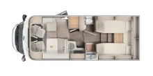 Fahrzeugbild Carado T447 pro+ *Hubbett*TV-Paket*Bettumbau* #3