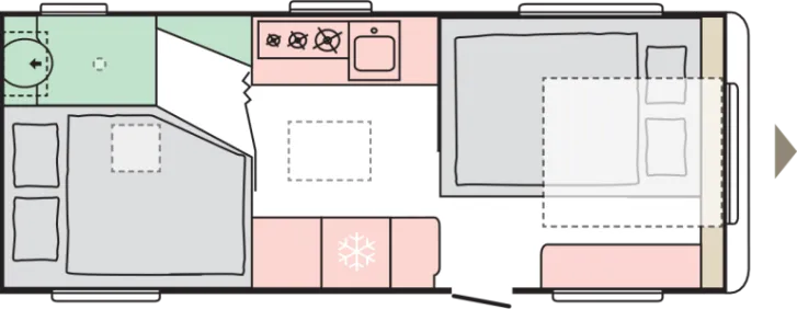 Grundriss Nacht Adria Alpina 583 LP