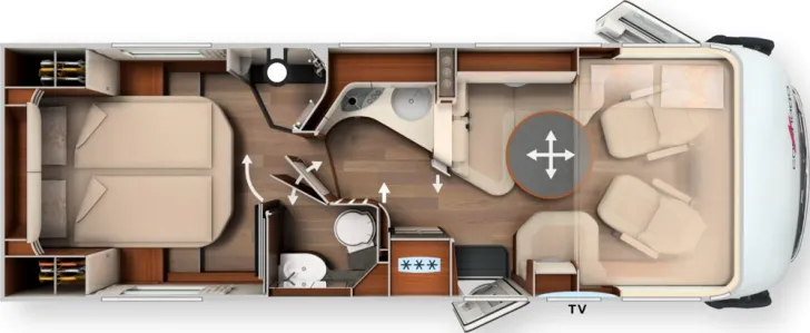 Fahrzeugbild Carthago chic e-line I 51 QB DA #5