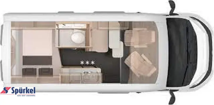 Grundriss Tag Knaus BoxStar 540 ROAD 60 YEARS *Peugeot*Sparvorteil 10.690€*