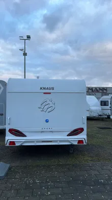 Frontal Hinten Knaus Sport 580 QS UVP 36.648 ATC, Fahrradtr.