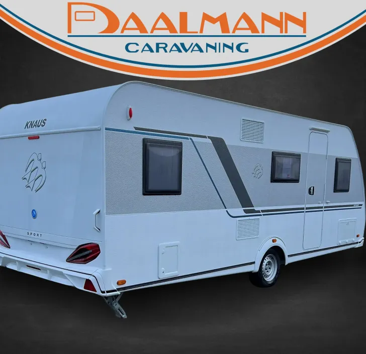 Schräg Hinten Knaus Sport 580 QS UVP 36.648 ATC, Fahrradtr.