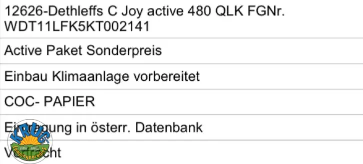Fahrzeugbild Dethleffs c' joy 480 QLK Active #13