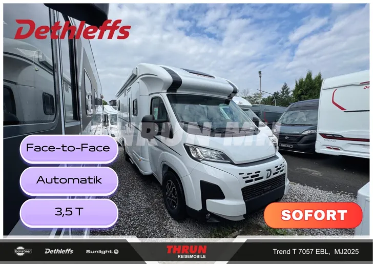 Fahrzeugbild Dethleffs Trend T 7057 EBL Auto Markise kein Hubbett 3,5t #1