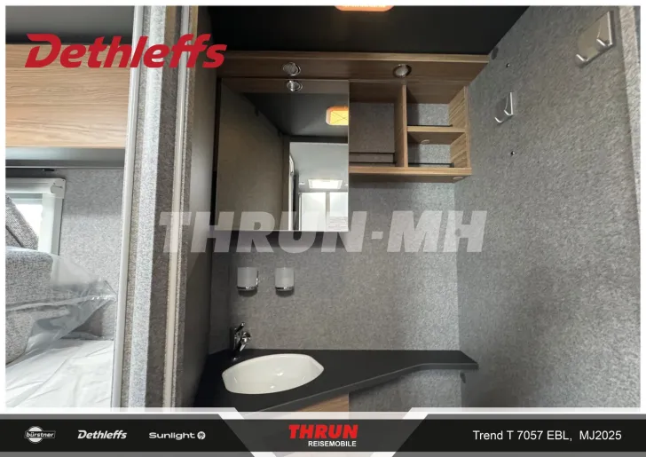 Fahrzeugbild Dethleffs Trend T 7057 EBL Auto Markise kein Hubbett 3,5t #25
