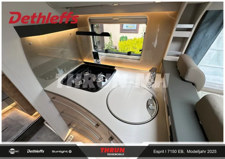 Fahrzeugbild Dethleffs Esprit I 7150-2 EB SAT Zerhacker Klima #10