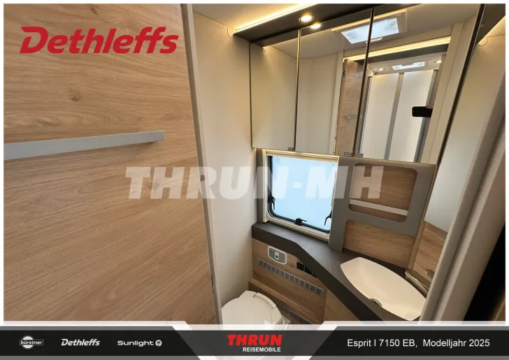 Fahrzeugbild Dethleffs Esprit I 7150-2 EB SAT Zerhacker Klima #13