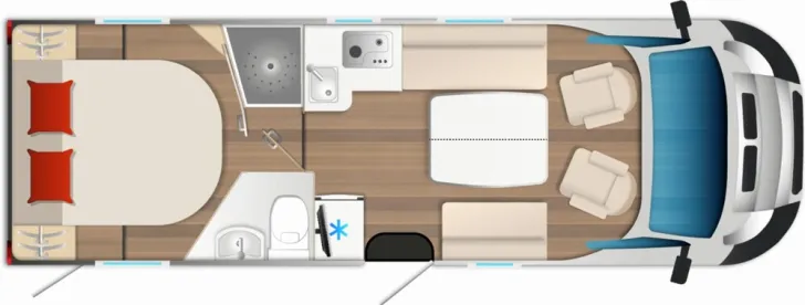 Fahrzeugbild Bürstner Campeo TD 736 #5