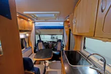 Fahrzeugbild Eura Mobil I 660 HB/Festbett+Hubbett/Garage/Klima/Solar #9