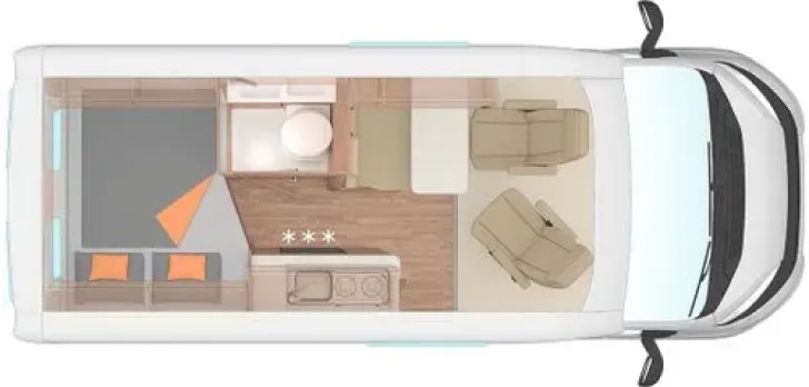 Grundriss Tag Weinsberg CaraTour 540 MQ