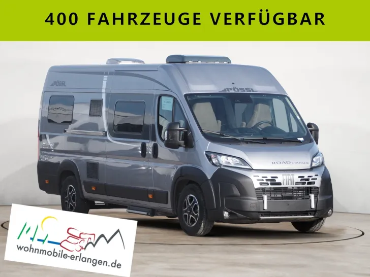 Fahrzeugbild Pössl Roadcruiser, Autom., Gr. Kühlschrank, Rahmen. #1