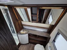 Sicht vorne-hinten Fendt Diamant 560 DW