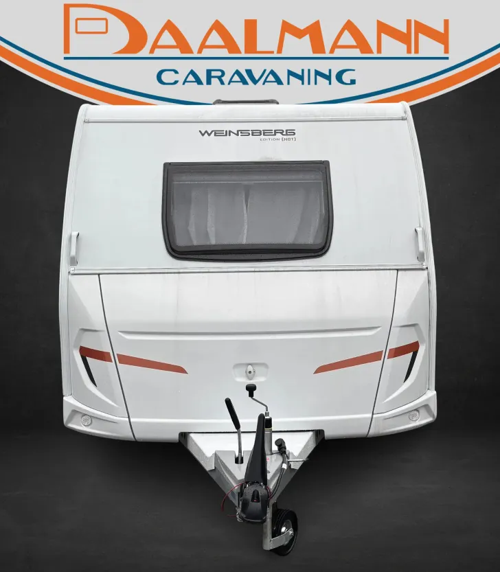 Schräg Vorne Weinsberg CaraOne 550 QDK EDITION [HOT] Multifunk. 3er Etagenbett