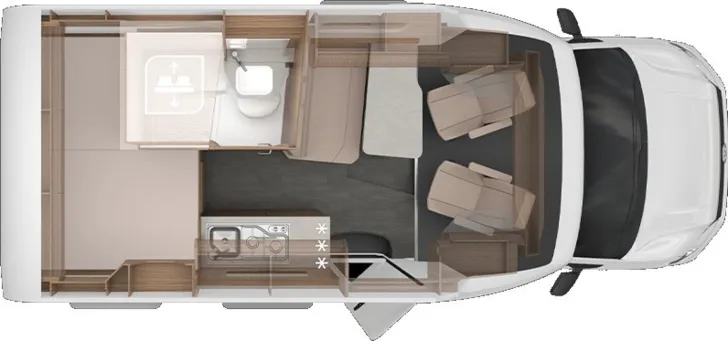 Fahrzeugbild Knaus Tourer Van 500 MQ Vansation aus Vermietflotte #2