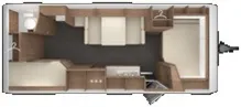 Grundriss Tag Tabbert Senara 620 DMK 2,5 TAGESZULASSUNG!