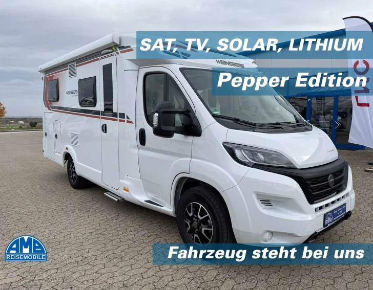 Fahrzeugbild Weinsberg Pepper 600 MEG, SAT,TV,SOLAR,LITHIUM,...... #1