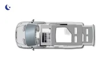 Grundriss Nacht Westfalia James Cook AD Aufstelldach *Allrad*Aufstelld.*SONDERPREIS