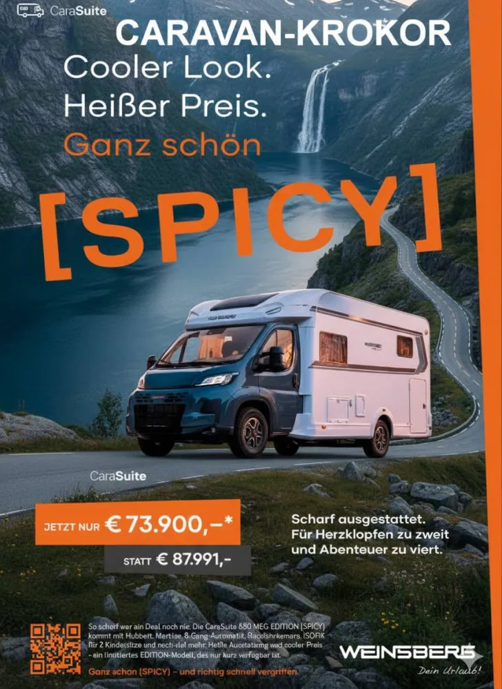 Fahrzeugbild Weinsberg CaraSuite 650 MEG EDITION SPICY #3