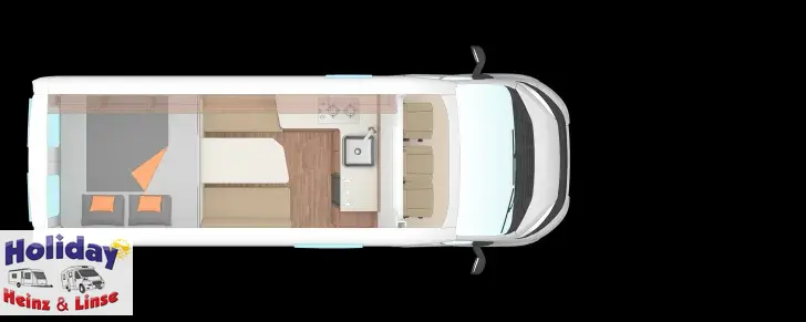 Grundriss Tag Weinsberg CaraLife 630 LQ