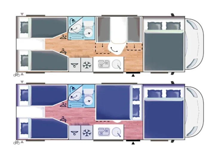Fahrzeugbild Challenger Alkoven C387 Start Edition 6-Schlafplätze Solar #2