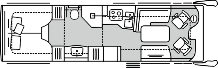 Grundriss Tag Morelo Palace 90 LS - stark reduziert