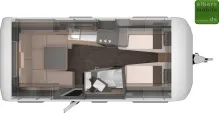 Grundriss Tag Knaus Azur 500 EU 2000kg - Jetzt 10.509 Euro sparen!