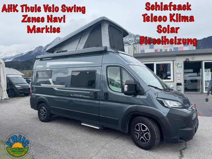 Fahrzeugbild Pössl Summit SHINE 600 L mit Schlafdach #1