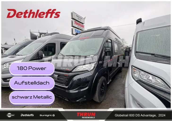Fahrzeugbild Dethleffs Globetrail Advantage 600 DS Fiat Schlafdach Kos #1