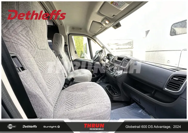 Fahrzeugbild Dethleffs Globetrail Advantage 600 DS Fiat Schlafdach Kos #6