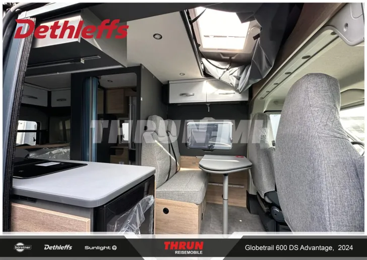 Fahrzeugbild Dethleffs Globetrail Advantage 600 DS Fiat Schlafdach Kos #8