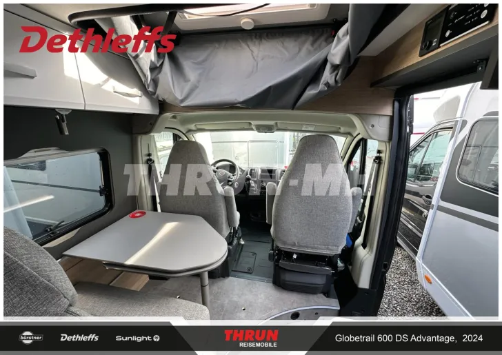 Fahrzeugbild Dethleffs Globetrail Advantage 600 DS Fiat Schlafdach Kos #9