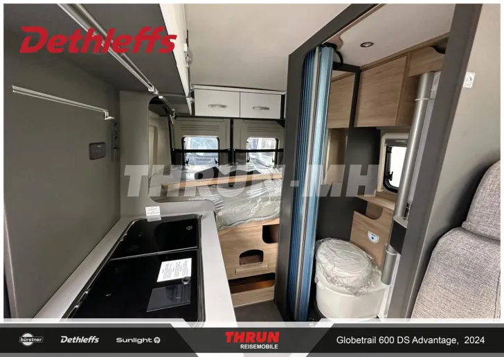 Fahrzeugbild Dethleffs Globetrail Advantage 600 DS Fiat Schlafdach Kos #11